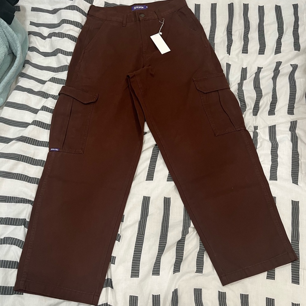 Baggy Burgundy FA cargos